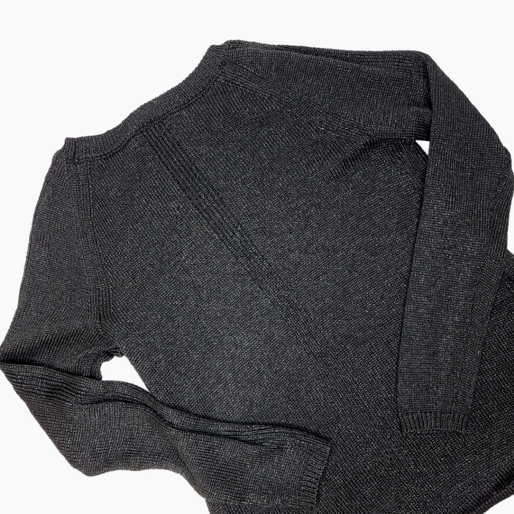 Banana Republic Italian Yarn Women's XS Black Long Sleeve Pullover Sweater - Picture 8 of 9